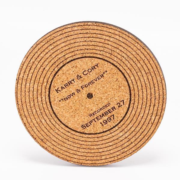 Wedding/ Anniversary Record Coaster